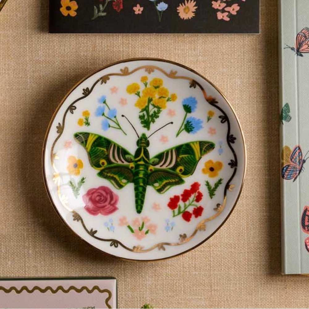 New! Rifle Paper Co. Ring Dish & Notepad - Picture 4 of 10